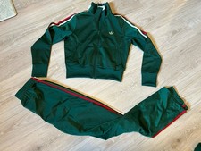 adidas Womens Firebird Set Top Bottom FIFA Mexico Green Jacket Pants