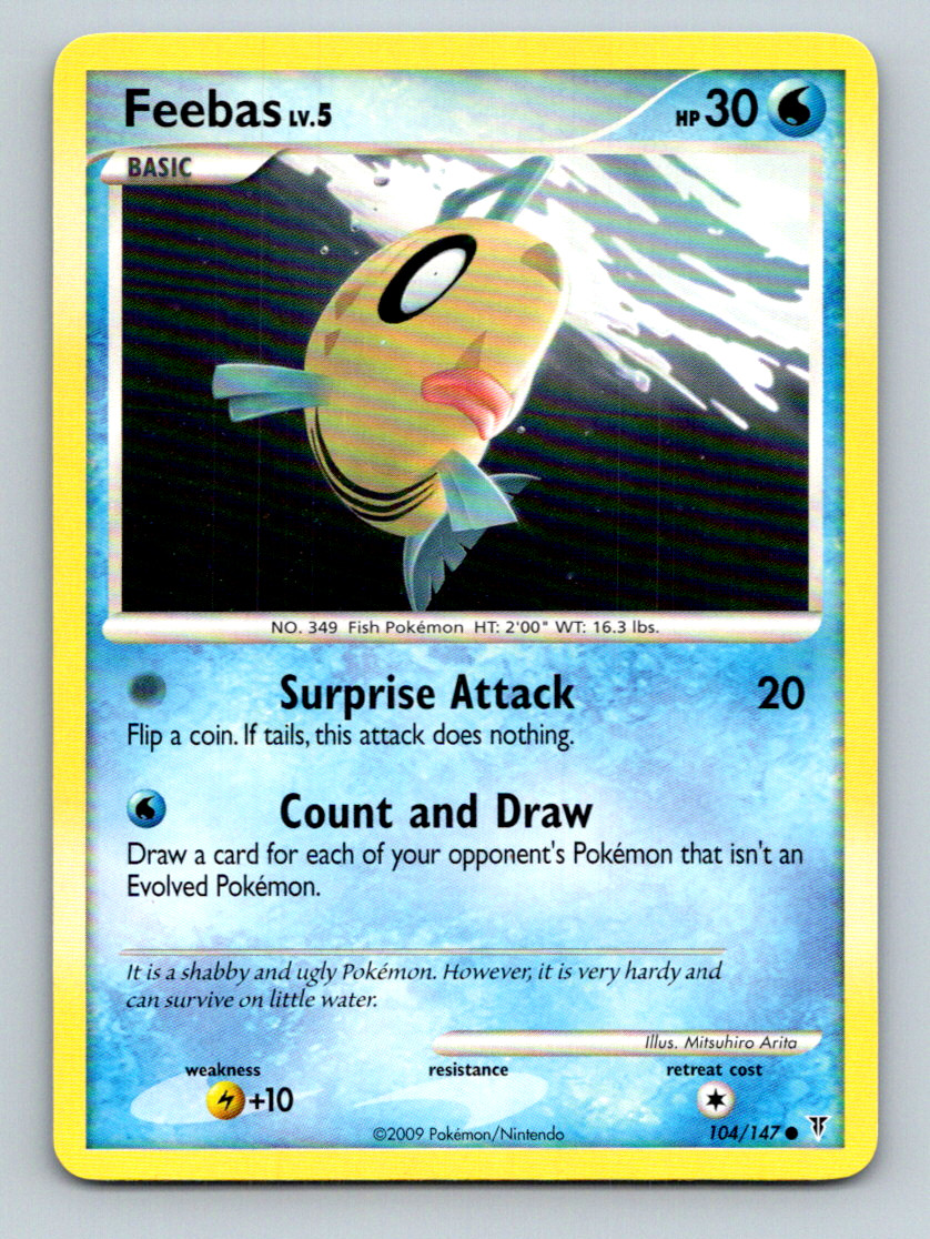 Feebas Common Supreme Victors 104 NM