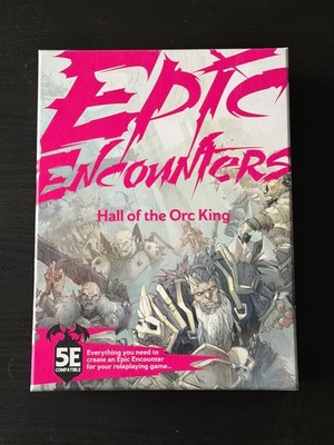 Epic Encounters Hall of the Orc King Steamforged Games 5E kompatibel Dungeons