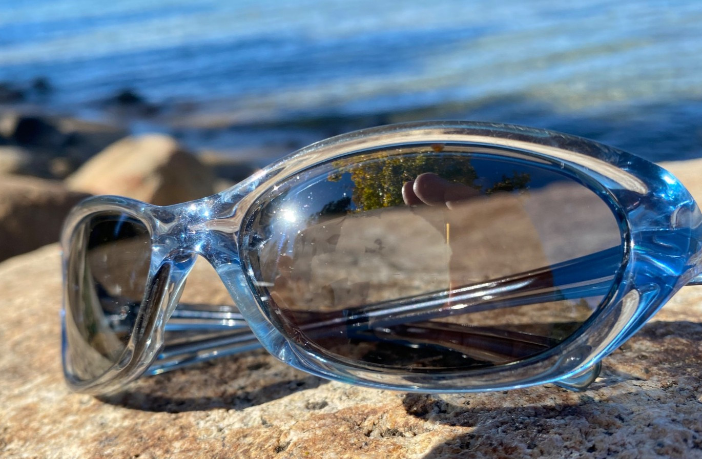 Nike Furi R. Sunglasses- Translucent Crystal Blue… - image 10