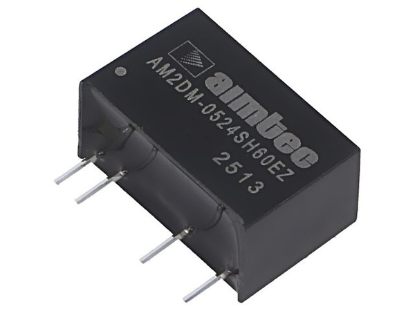 AM2DM-0524SH60EZ Wandler: Dc/Dc 2W Ueing: 4,5-5,5VDC Uausg: 24VDC Iausg: 84Ma Ai-image