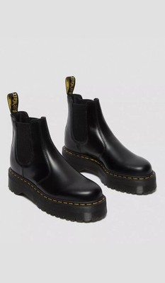 Dr. Martens 2976 Quad Chelsea Boots schwarz Gr. 37 - Original 