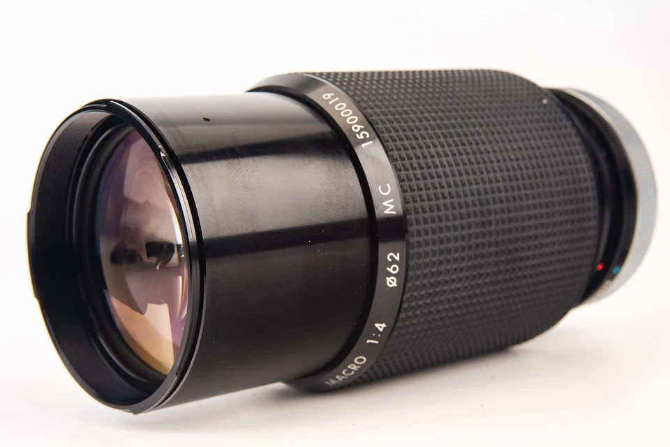 Lente de zoom de precisão Canon FD Mount Kiron 70-210mm f/4 macro 1:4 MC cinema com tampas - Imagem 3 de 4