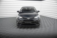 Maxton Design Frontlippe V.1 Passend FüR Toyota Avensis Mk3 FL Schwarz Hochglanz