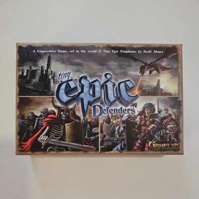 TINY EPIC DEFENDERS CARD BOARD GAME STRATEGY GAMELTN COMPLETE 
