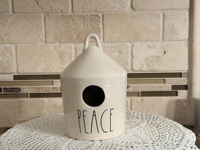 Rae Dunn Peace Birdhouse