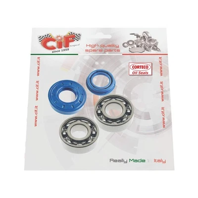 Set Révision Arbre Moteur Avec Joints D'Huile Pour Benelli K2 Liquid & 50 2T - Photo 1/2