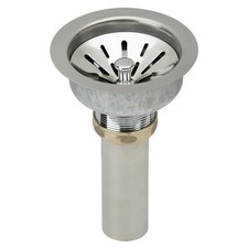 Elkay LK99FC Deluxe Drain 3.5" Type 304 Stainless Steel Body for Fireclay Sinks