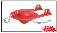 Premium 2 In. Universal Toilet Tank Flapper and Chain, Easy Install