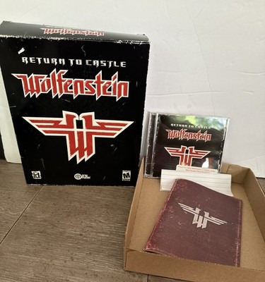 Return To Castle Wolfenstein PC 2001 Big Box Gatefold With CD & Manual