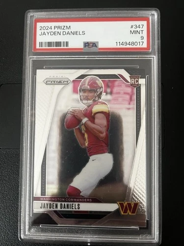 2024 Prizm Jayden Daniels #347 (RC) PSA 9