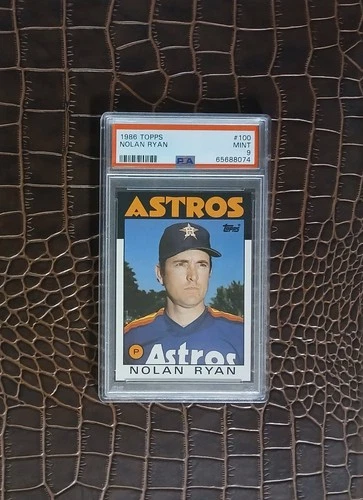 1986 Topps #100 Nolan RYAN🏆PSA 9🏆