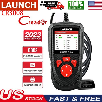 #ad Launch CR3008 Plus OBD2 Scanner Code Reader Check Engine Car Diagnostic Tool *^ $39.99
