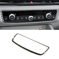 Carbon Fiber Zentrum AC Klimaanlage Knopfabdeckung für Audi A3 S3 RS3 8V 2013-19