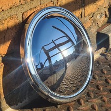 Morris Minor MM Hub Cap 1948-51 Chrome on Steel Handcrafted In England.