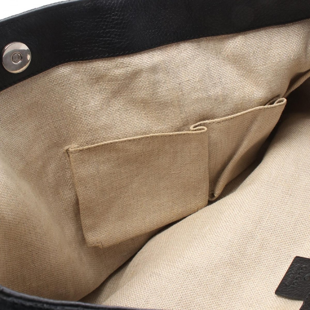 GUCCI icon bit  Canvas Tote Bag 509747 thumbnail 6