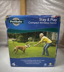 Petsafe Stay and Play Wireless Pet Fence and collar (PIF00-12917)