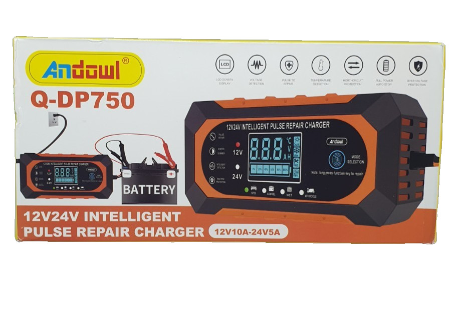 Caricabatterie Intelligente ANDOWL Q-DP750 12V/24V foto 4