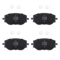 MS 13046038902N-SET-MS BremsbeläGe, BremsklöTze Vorderachse FüR Nissan Micra V (