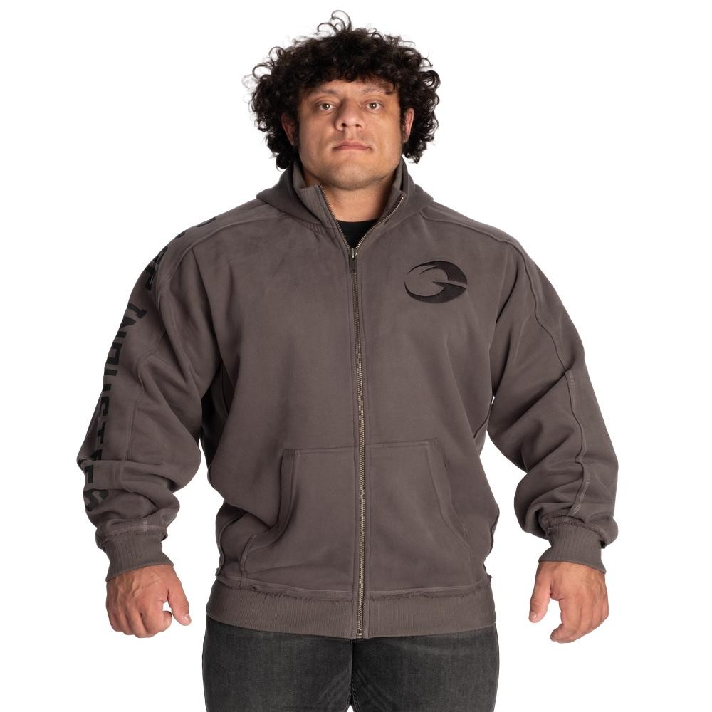 GASP Pro GASP Hood Grey Kapuzenpullover Hoodie Bodybuilding 37490₽