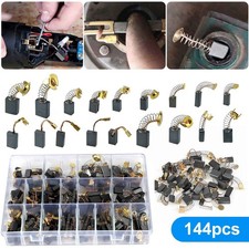 144PCS 18 Sizes Electric Motor Carbon Brushes...
