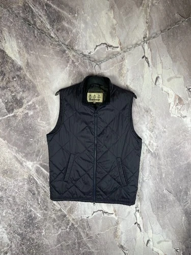 Barbour Mens Finn Lightweight Quilted Vest Size M image 2