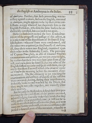 1624 EAST INDIA COMPANY True Relation Uniust CRUEL BARBAROUS Proceedings AMBOYNA - Picture 13 of 22