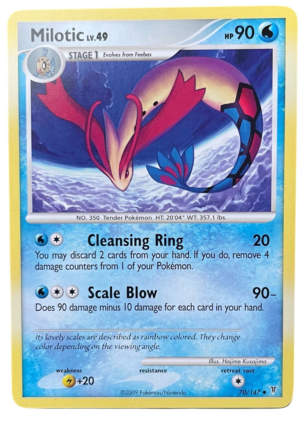 Milotic 70/147 – Supreme Victors – Lightly Played Holo Rare Pokémon