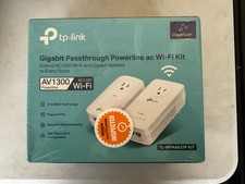 NEW Sealed TP-Link TL-WPA8631P AV1300 Gigabit Passthrough Powerline Wi-Fi Kit
