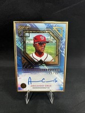 2021 Bowman Transcendent Armando Cruz /20 Auto Autograph Nationals
