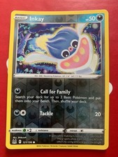 121/196 INKAY REVERSE HOLO LOST ORIGIN POKEMON CARD