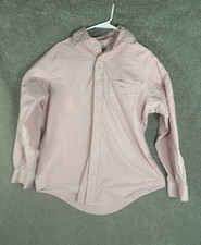 Brooks Brothers Shirt Mens 16 34 Pink Supima Cotton Oxford Button Down USA
