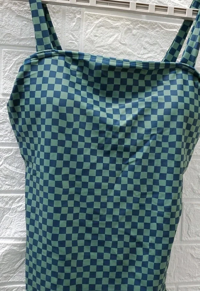 Nuevo traje de baño Nani Sandbar traje de baño de una pieza azul/verde talla grande Foto 2 de 4