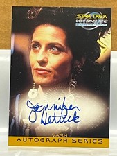 STAR TREK DEEP SPACE NINE PARAMOUNT/SKYBOX JENNIFER HETRICK AUTOGRAPH CARD