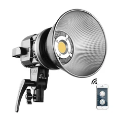 80W Portable LED Video Light White 5600K Daylight Balanced Video Light, CRI 9...