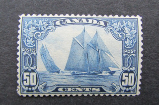 CANADA 1928 50c DULL BLUE SG.284 MNH