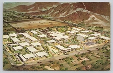 Vintage Photochrome Postcard of Orangewood Retirement Center Phoenix AZ