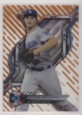2018 Topps High Tek 5/25 Corey Seager #HT-CSE 1j2