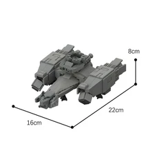 Hot Sale M-Class Interstellar Freighter Spaceship Model 703 from Movie