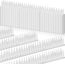 Geetery 48 Pack Bird Spikes Bulk Transparent ...