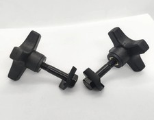 Rollator Knob,Replacement Arm Adjustment Knobs for Rollator,1Pair 2Pcs , Black
