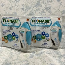 FLONASE Sensimist Allergy Relief Nasal Spray 0.20oz 60 Sprays - Lot of 2
