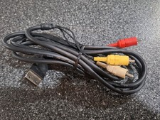 Genuine Official OEM Sega Dreamcast Composite AV Cable TESTED WORKING