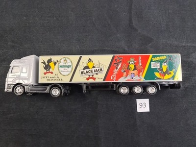werbetrucks 1:87, LKW, H0, Brauerei Meininger, Black Jack, Sondermodell, Selten,
