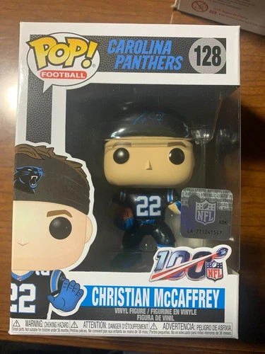 Funko POP! Football - Christian McCaffrey #128 Carolina Panthers NFL Boxed