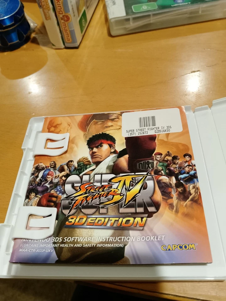 Street Fighter IV 3D Edition, Nintendo 3DS, CIB, PAL, VGC, Tested, Capcom - Image 3 of 4