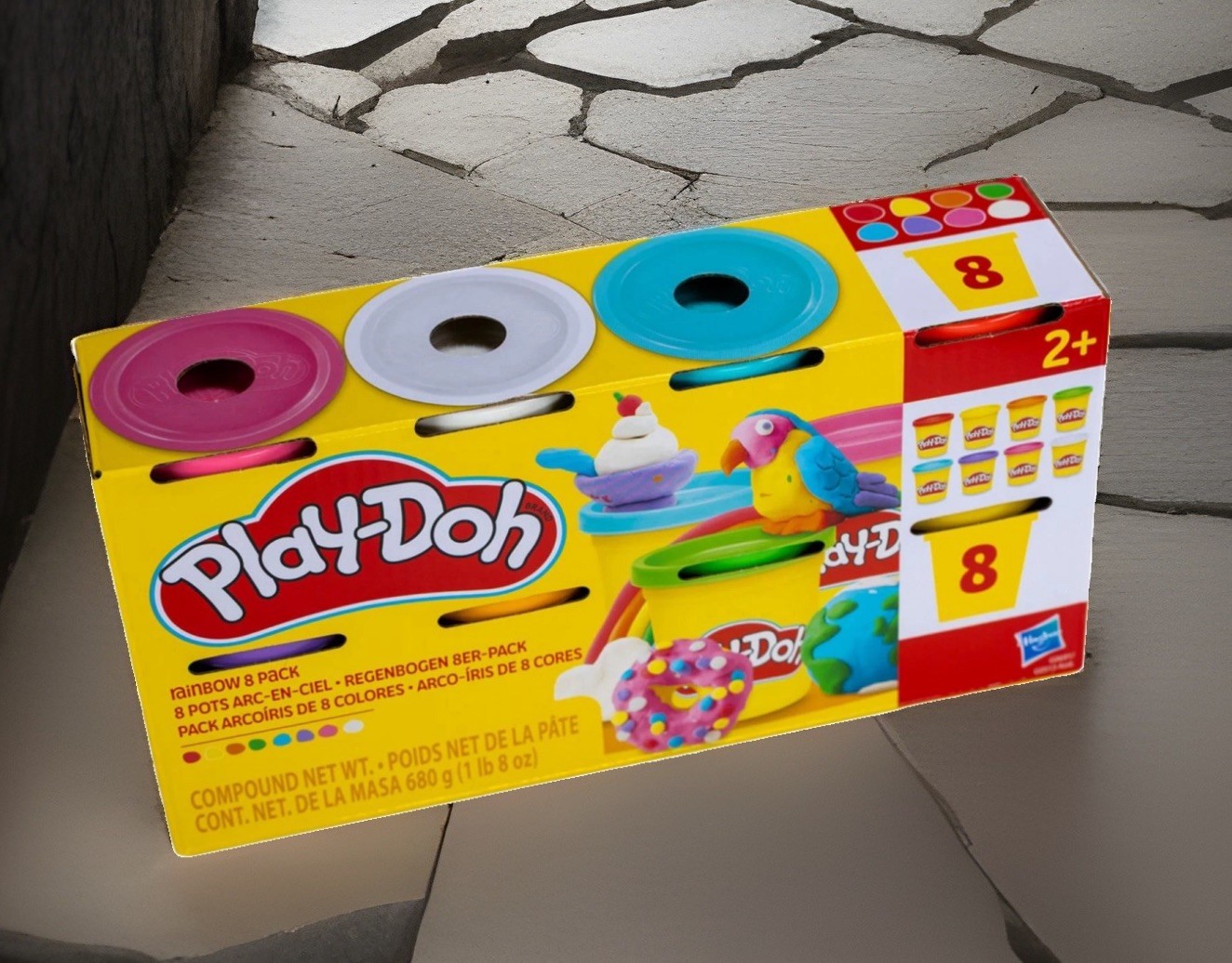 Play-Doh Rainbow 8 Pack Solid 680G - Bild 7