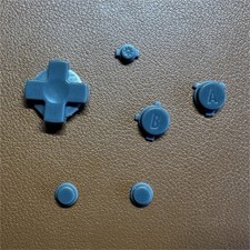 Nintendo Game Boy Advance  Gameboy Advance SP Button Set in Dark Grey OEM
