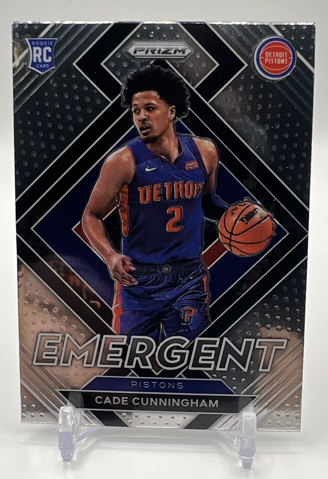 Cade Cunningham 2021-22 Panini Prizm #22 Emergent RC Pistons Rookie