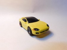 TYCO DODGE STEALTH Slot Car with Running Chassis YELLOW 9141